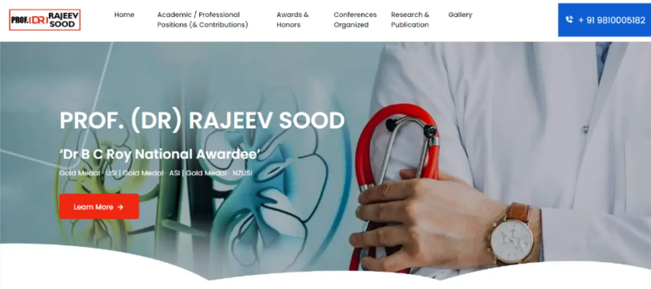 Dr. Rajeev Sood's Website